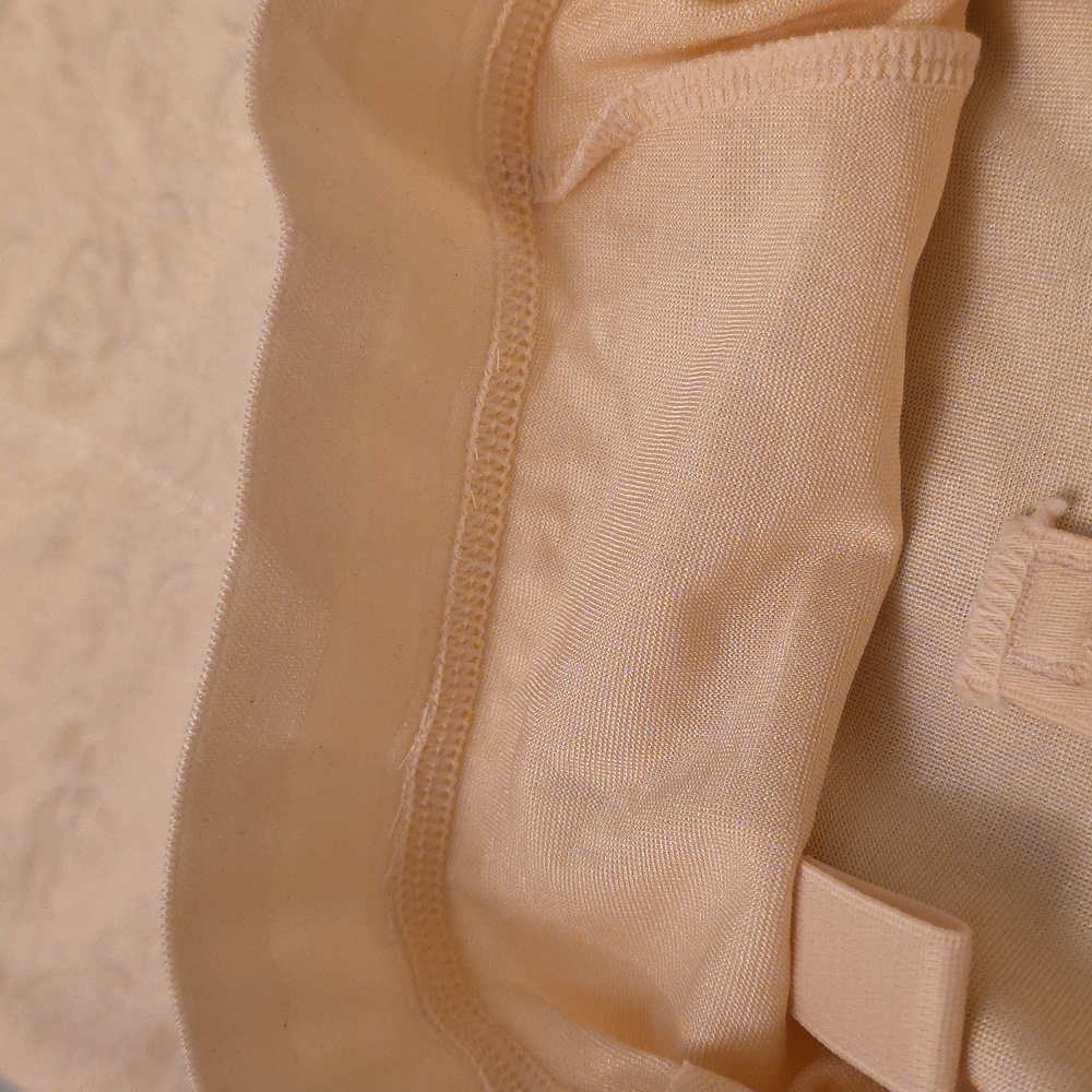 Hanes High Waist Leg Shapewear Girdle Beige Size XL - Picture 5 of 9